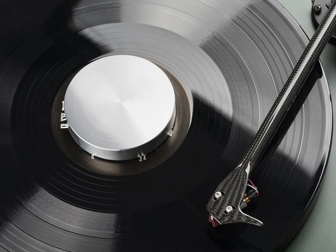 Pro-Ject Record Puck E RECORD-PUCK-E-SILVER Platengewicht - Zilver