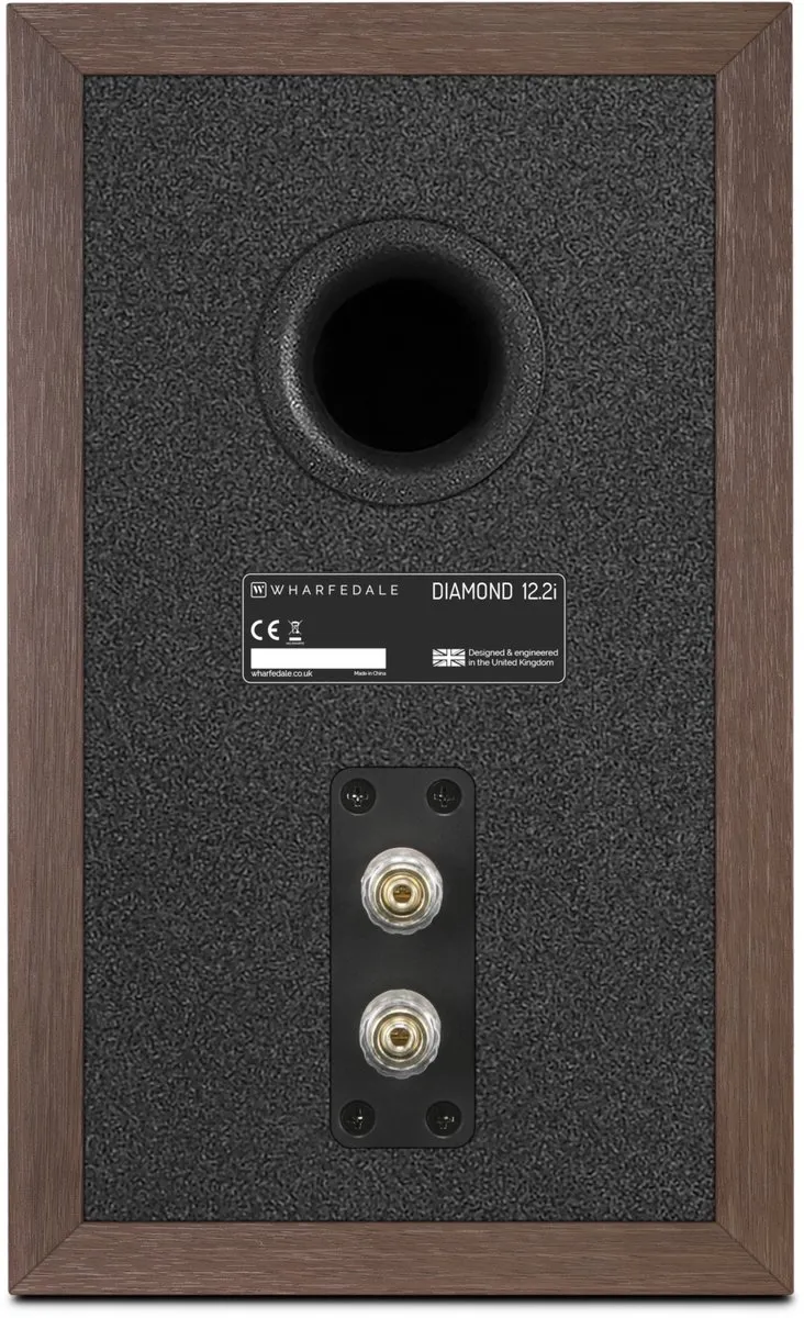 Wharfedale Diamond 12.2i Boekenplankluidsprekers - Walnoot
