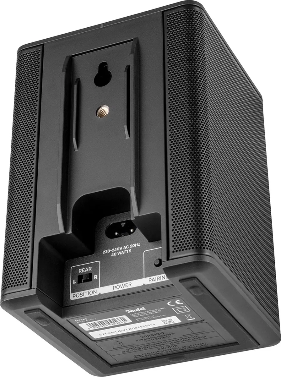 Teufel EFFEKT 2 Draadloze Actieve Rearspeakers - Zwart