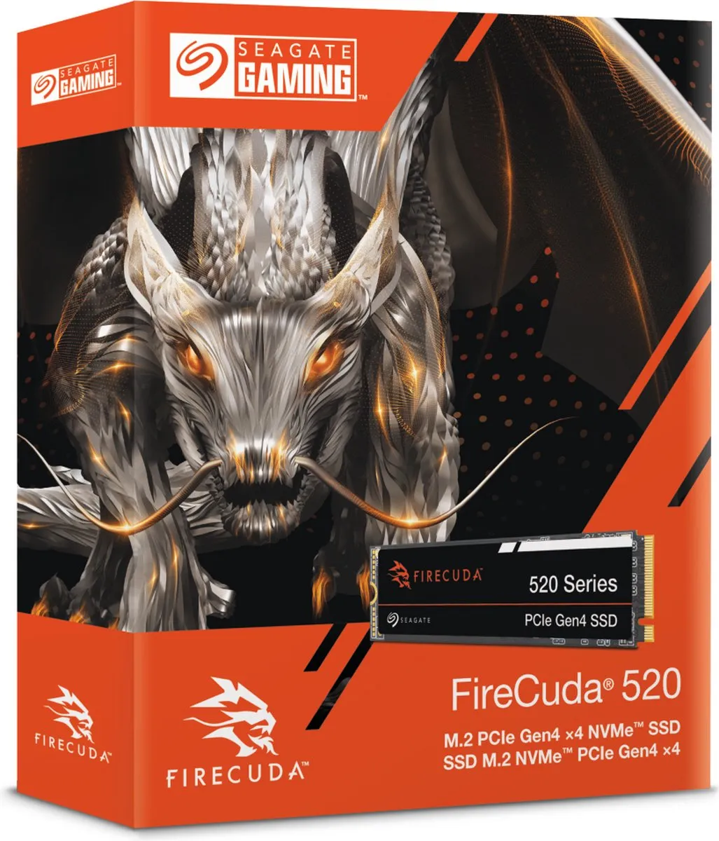 Seagate FireCuda 520 ZP2000GV3A012 SSD - 2TB - afbeelding 3 van 4