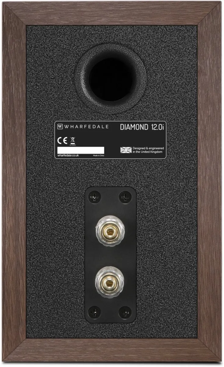 Wharfedale Diamond 12.0i Boekenplankluidsprekers - Walnoot