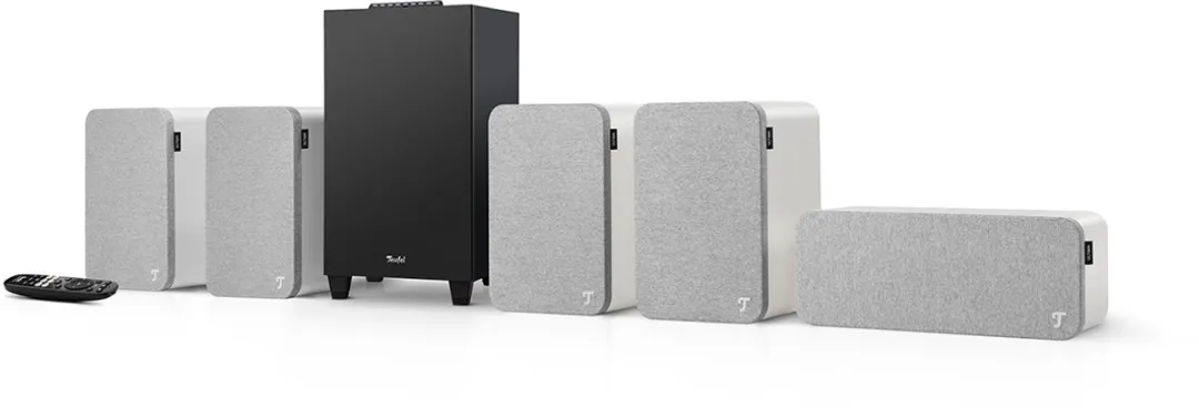 Teufel ULTIMA 20 CONCEPT Surround 5.1 Systeem - Wit