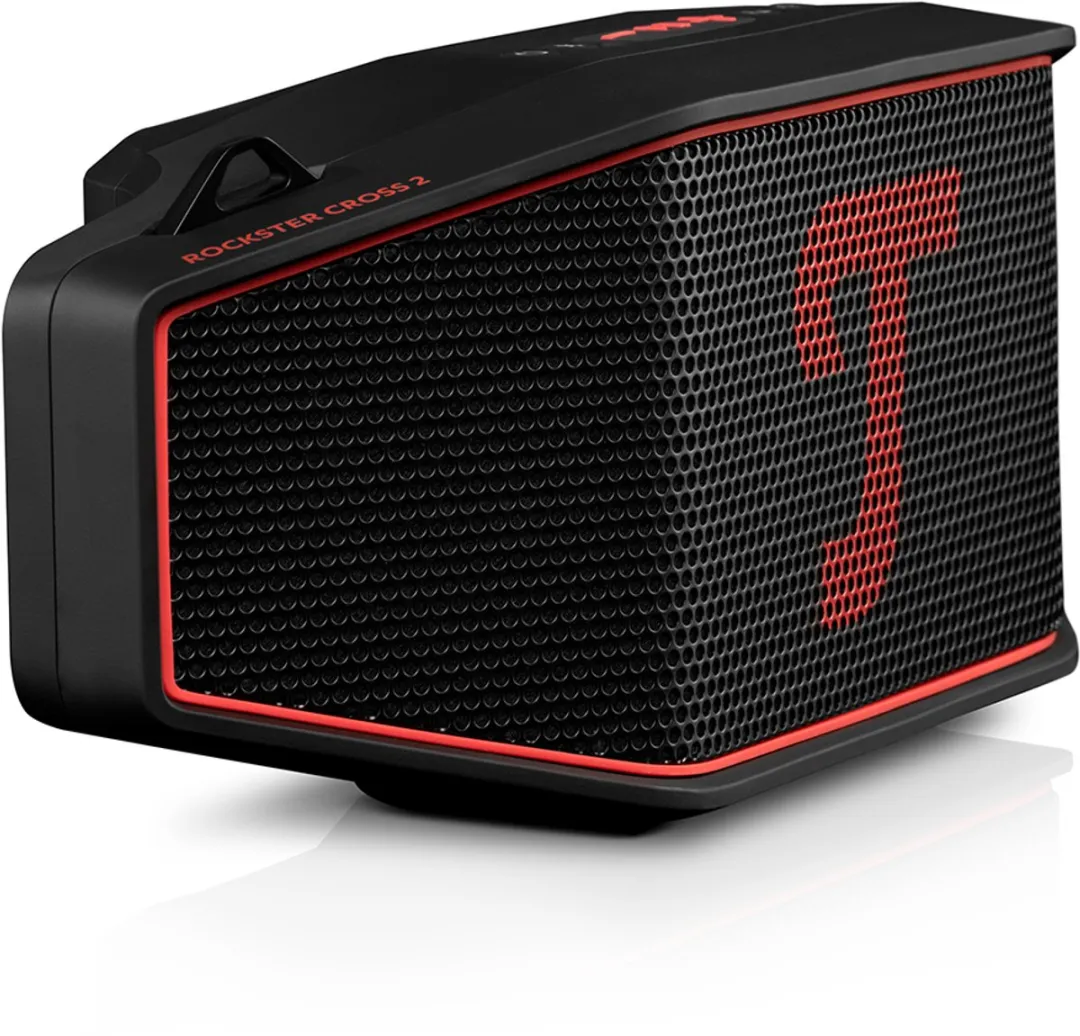 Teufel ROCKSTER CROSS 2 Draadloze Bluetooth Speaker - 39W - IPX5 - Black & Red
