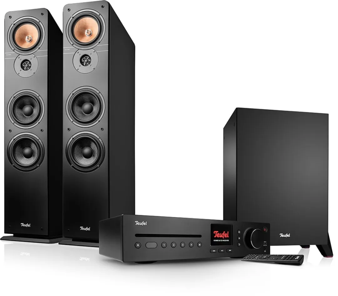 Teufel ULTIMA 40 KOMBO 2 Power Edition Speelklaar Stereosysteem - 260W - Wit