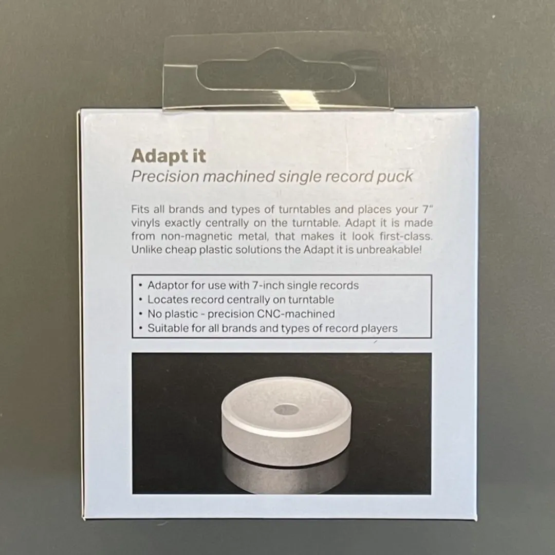 Pro-Ject Adapt it Toerenadapter 7" - Zilver