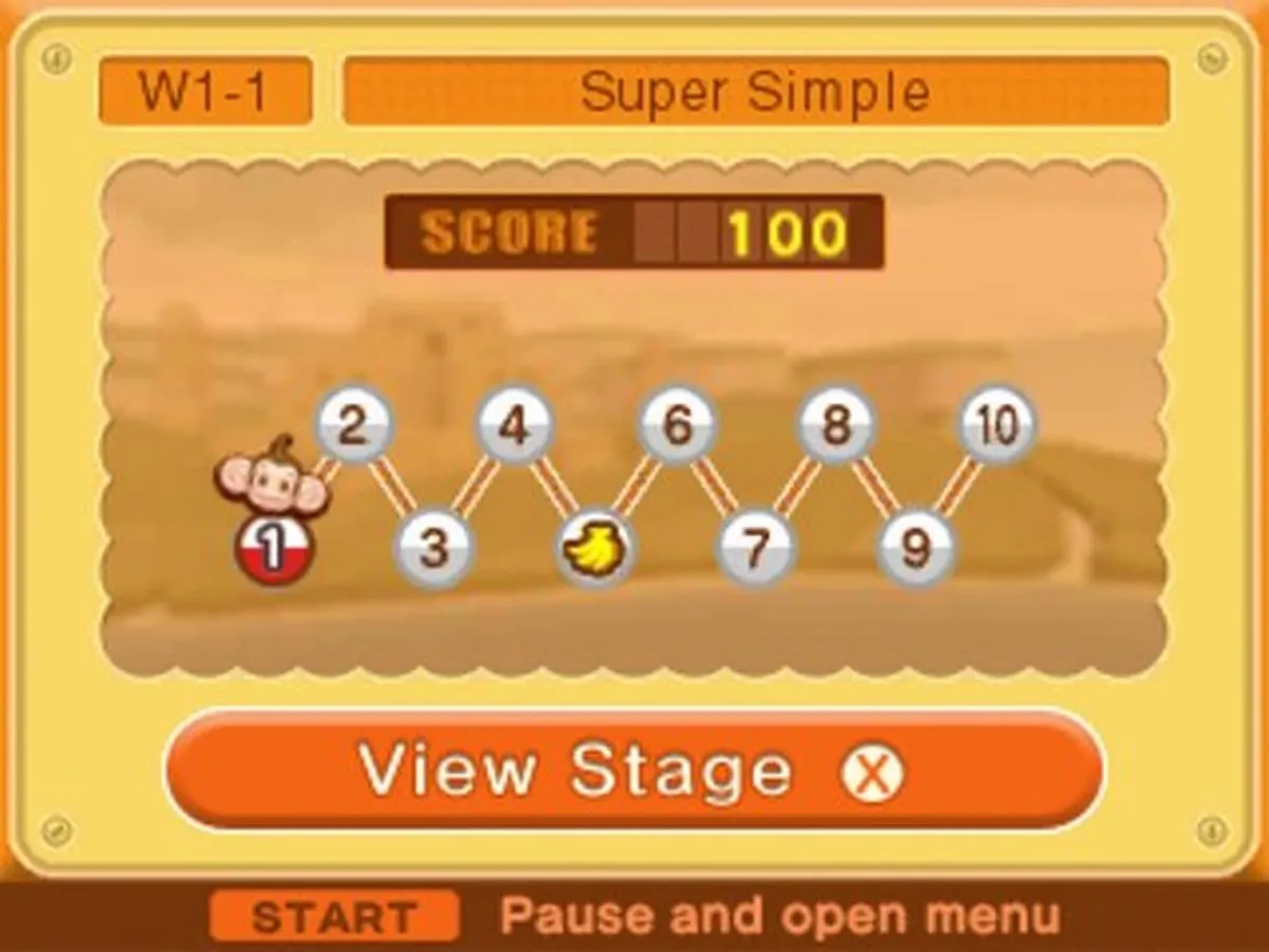 Sega Super Monkey Ball 3D - 2DS/3DS