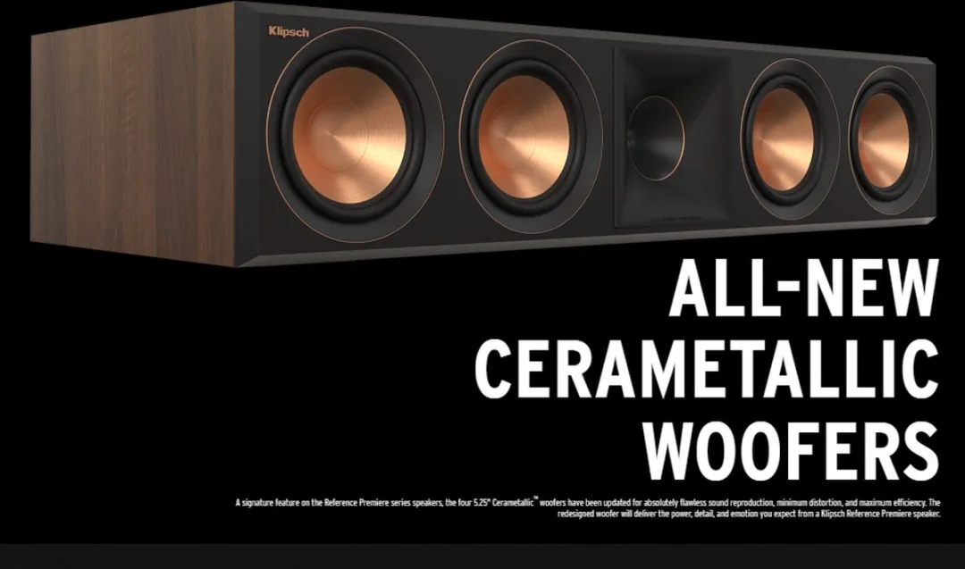 Klipsch RP-504C II Centerspeaker - Zwart