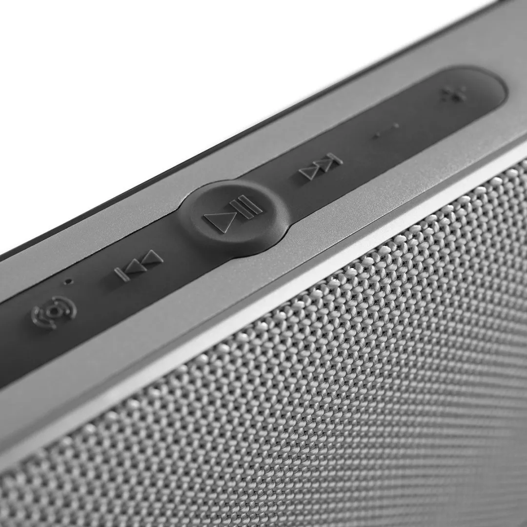 Teufel MOTIV GO Draagbare Bluetooth Speaker - IPX5 - Zilverwit