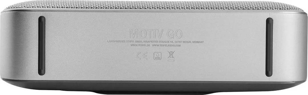 Teufel MOTIV GO Draagbare Bluetooth Speaker - IPX5 - Zilverwit - afbeelding 6 van 6