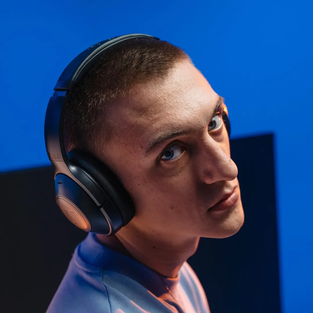 Teufel REAL BLUE Gesloten Bluetooth Koptelefoon - Night Black