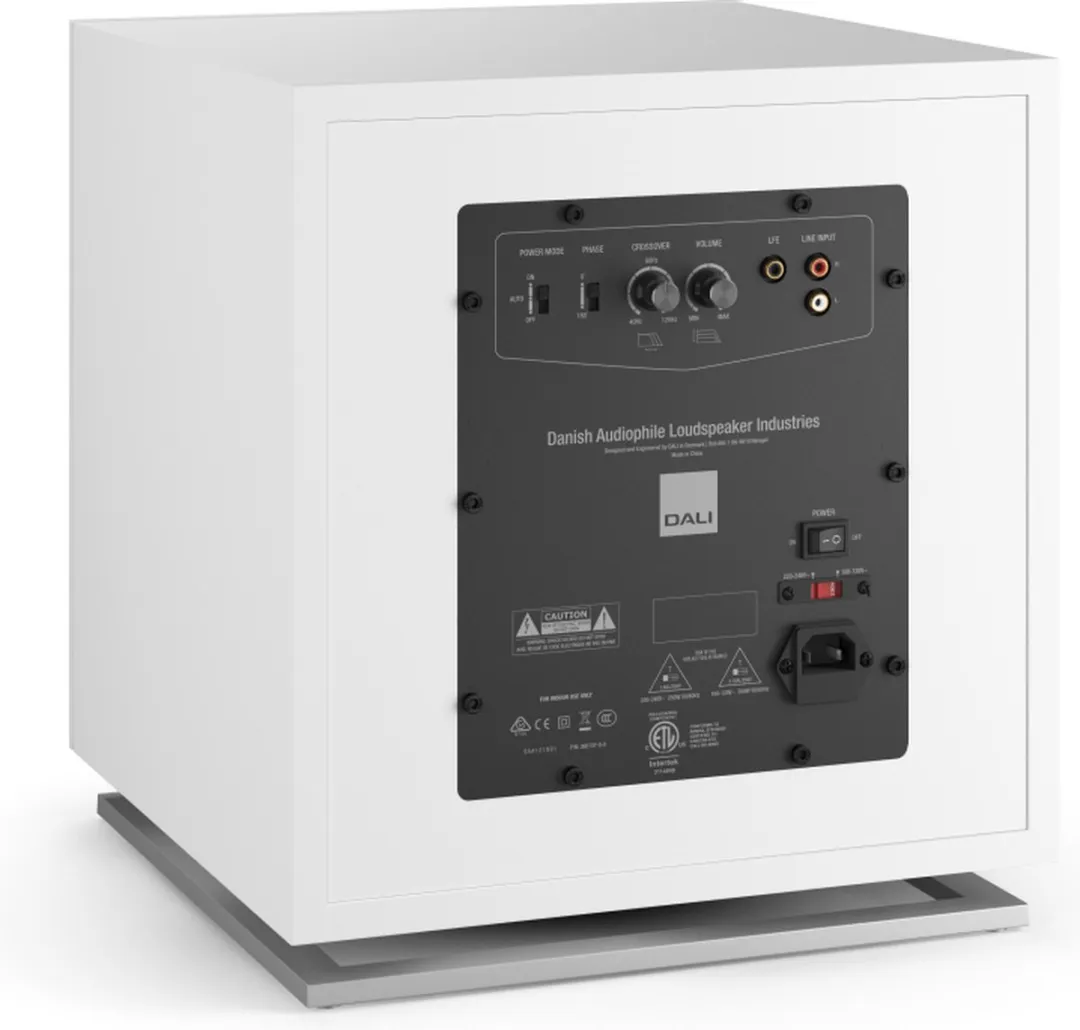 Dali SUB E-12 F Subwoofer - 170W - Wit