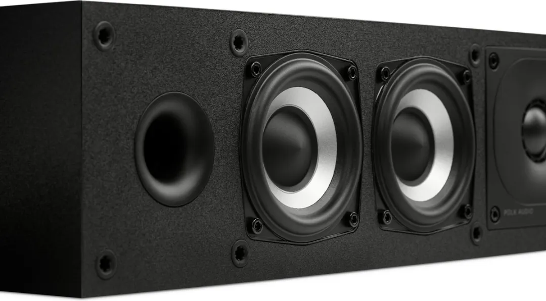 Polk Monitor XT35 Center Speaker - 100W - 3 Inch - Zwart