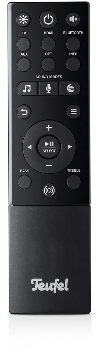 Teufel CINEBAR 11 Dolby Atmos 4.1-Set - Soundbar met subwoofer & rearspeakers - Zwart