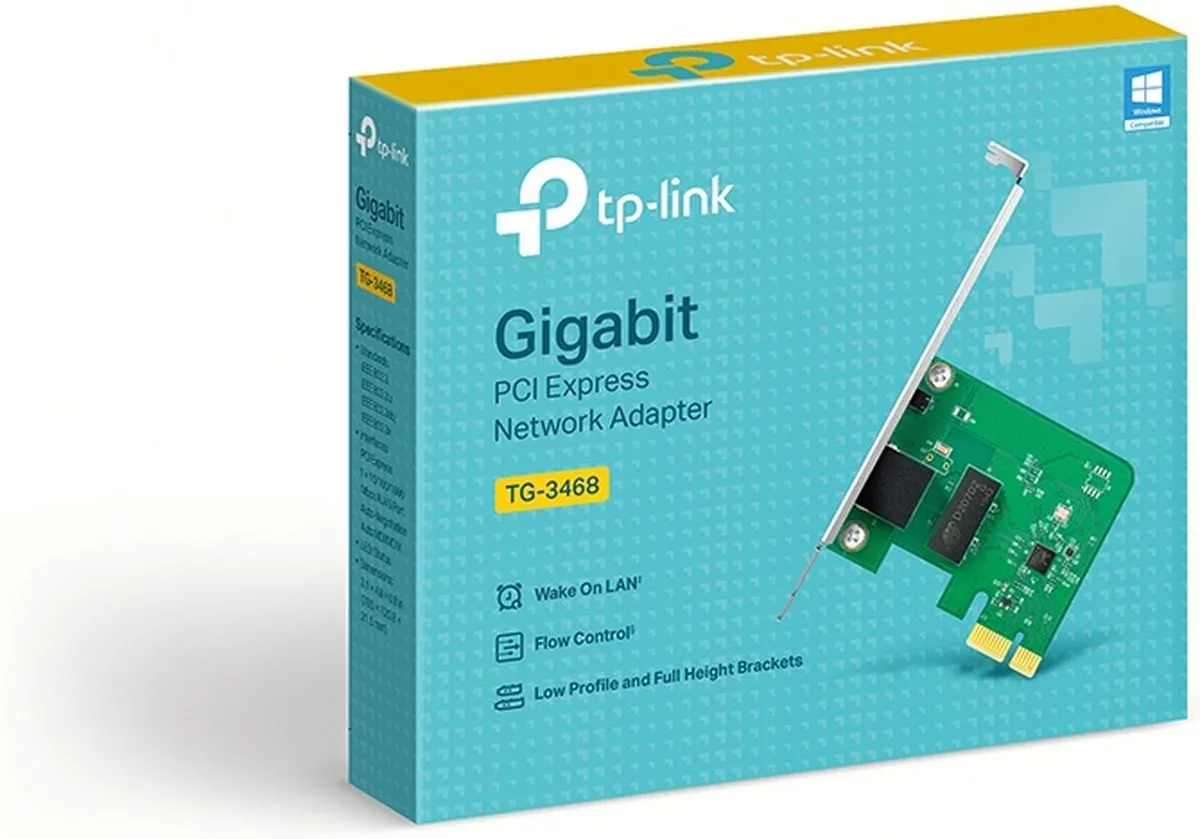 TP-Link TG-3468 v2 Netwerkkaart