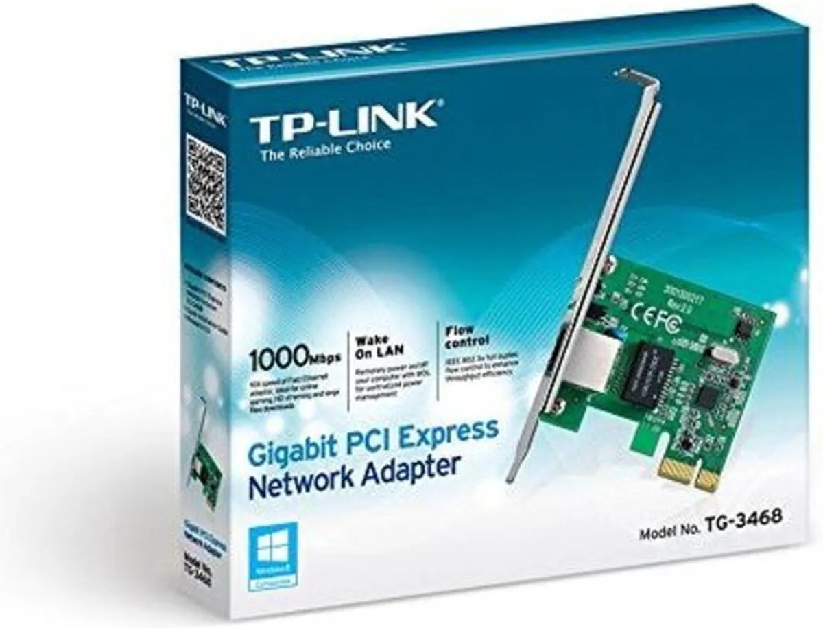 TP-Link TG-3468 v2 Netwerkkaart