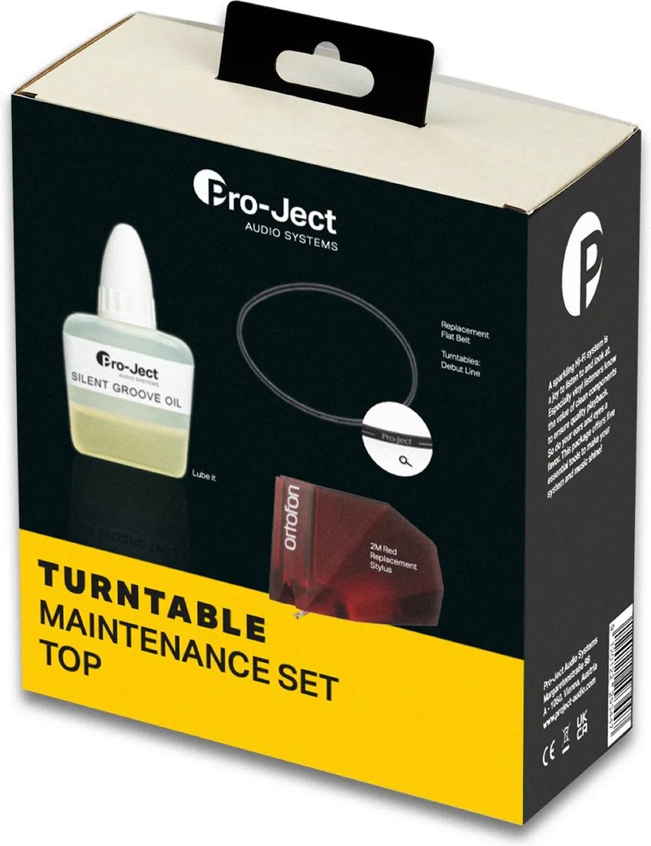 Pro-Ject Maintenance Set Top Onderhoudsset MAINTENANCE-SET-TOP