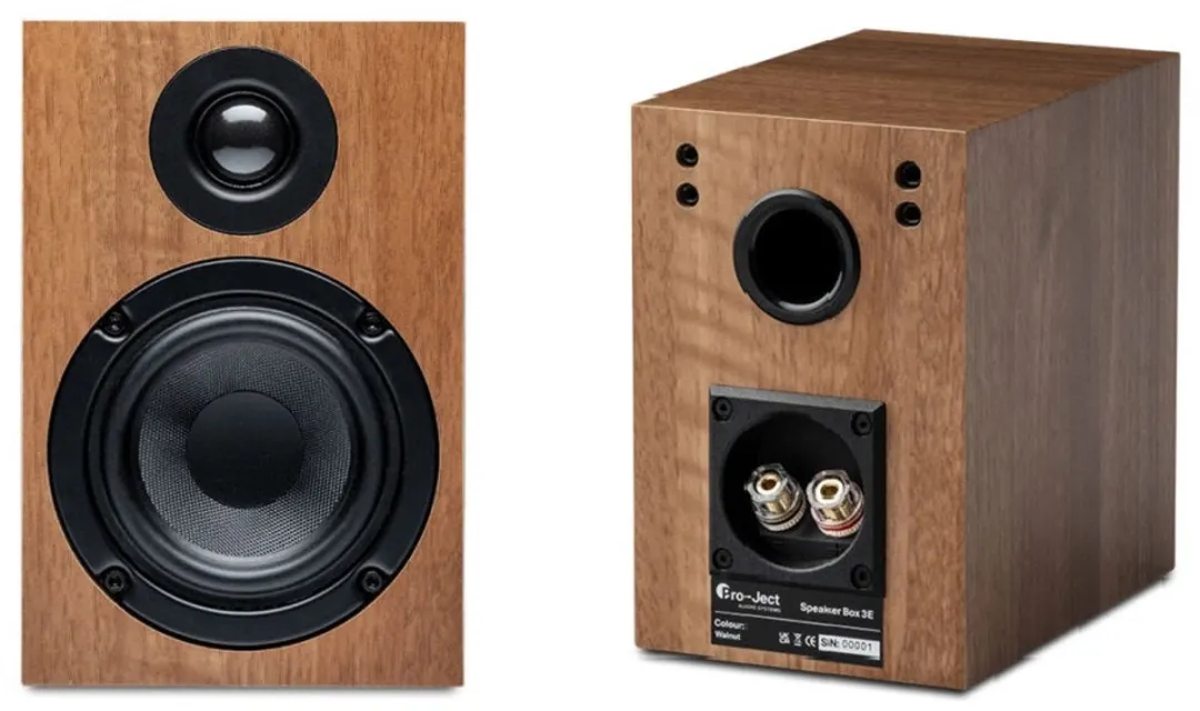 Pro-Ject Speaker Box 3E Carbon Boekenplankluidsprekers - Walnoot