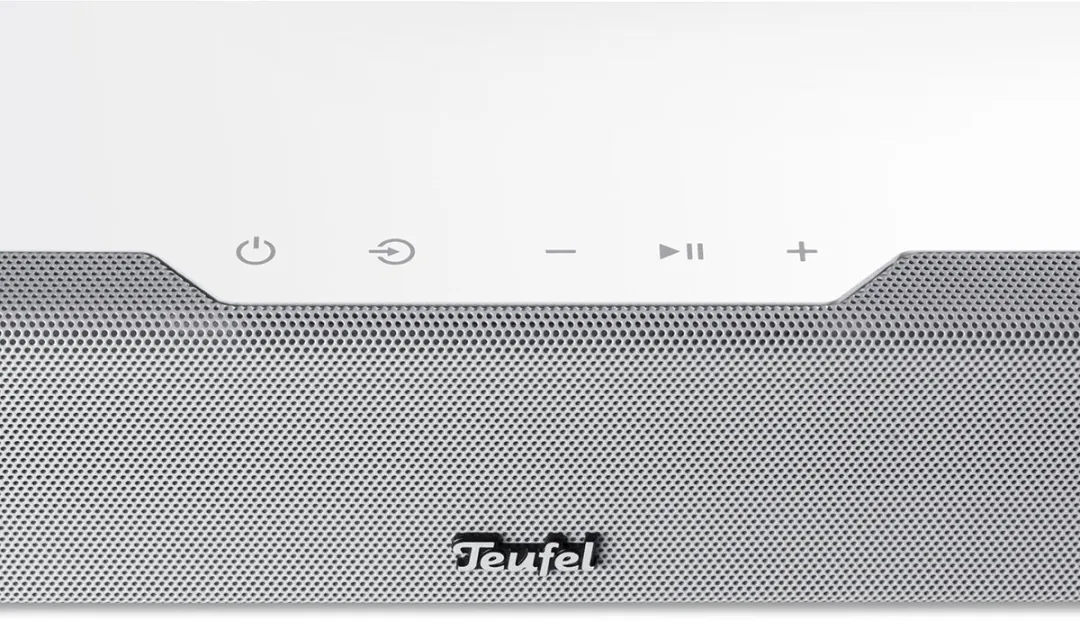 Teufel CINEBAR 11 voor Dolby Atmos 2.1-Set - Soundbar met subwoofer - wit