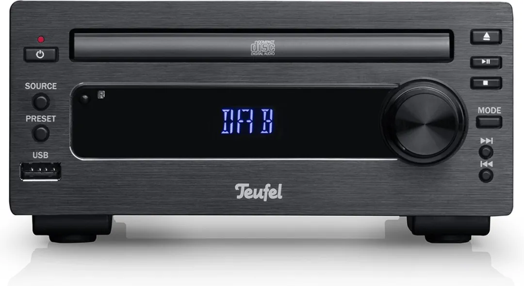 Teufel KOMBO 11 Micro Stereo-installatie - DAB+ CD Bluetooth - Zwart