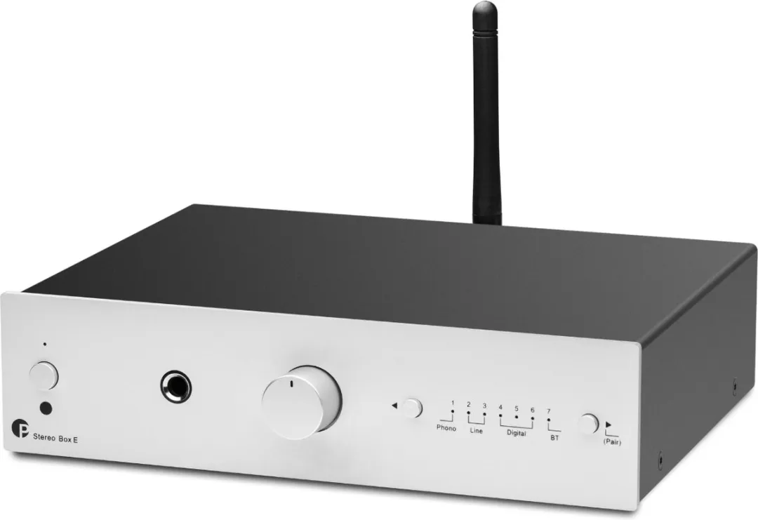Pro-Ject Stereo Box E Geïntegreerde Versterker 2x35W - Zilver