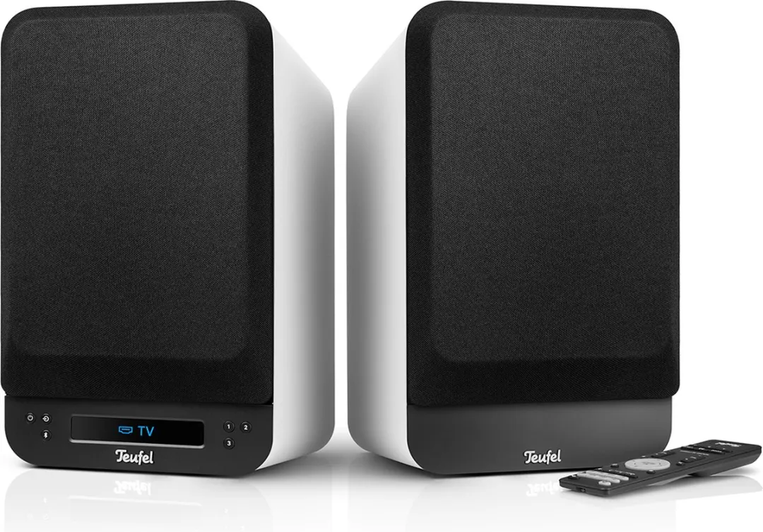 Teufel ULTIMA 25 ACTIVE Bluetooth Boekenplankspeakers - 100W - puur wit