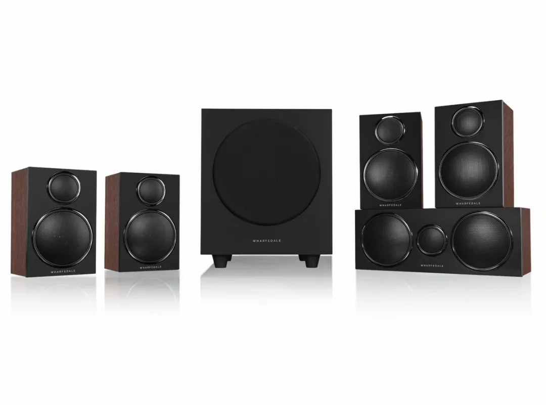 Wharfedale DX-3 5.1 Surround Set - Walnoot
