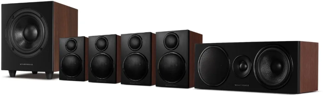 Wharfedale DX-3 5.1 Surround Set - Walnoot