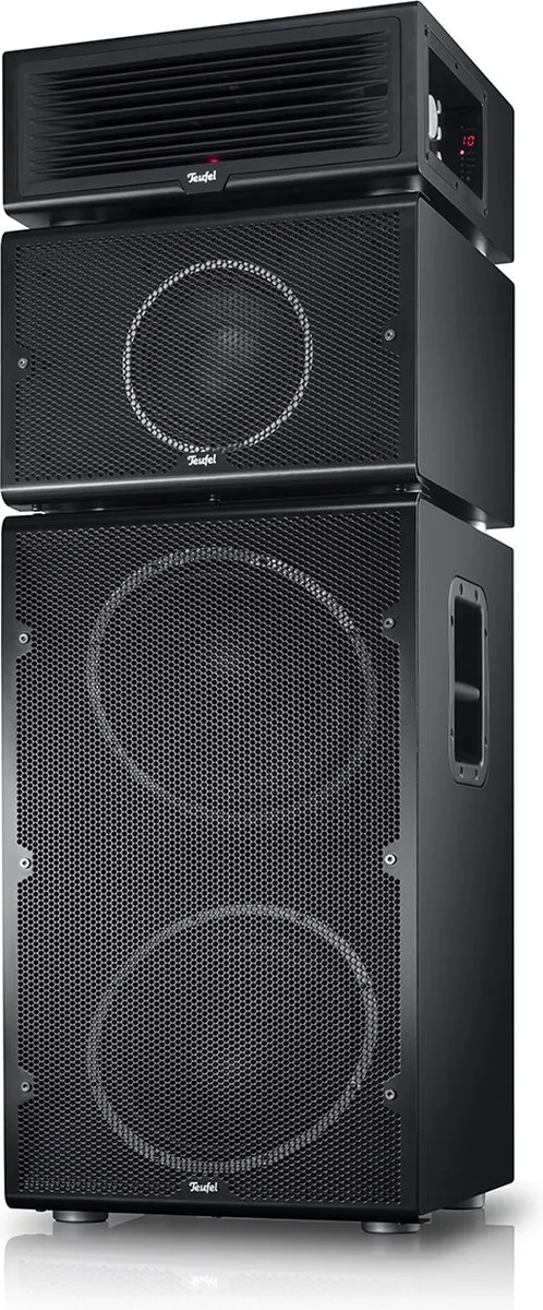 Teufel Power HiFi Modulair Bluetooth Luidsprekersysteem - 440W - 12" Subwoofer