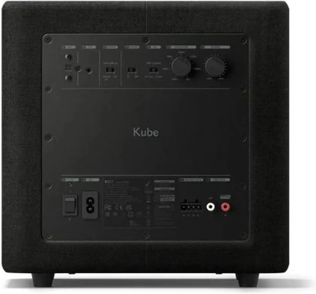 KEF Kube 8 MIE Actieve Subwoofer - Zwart