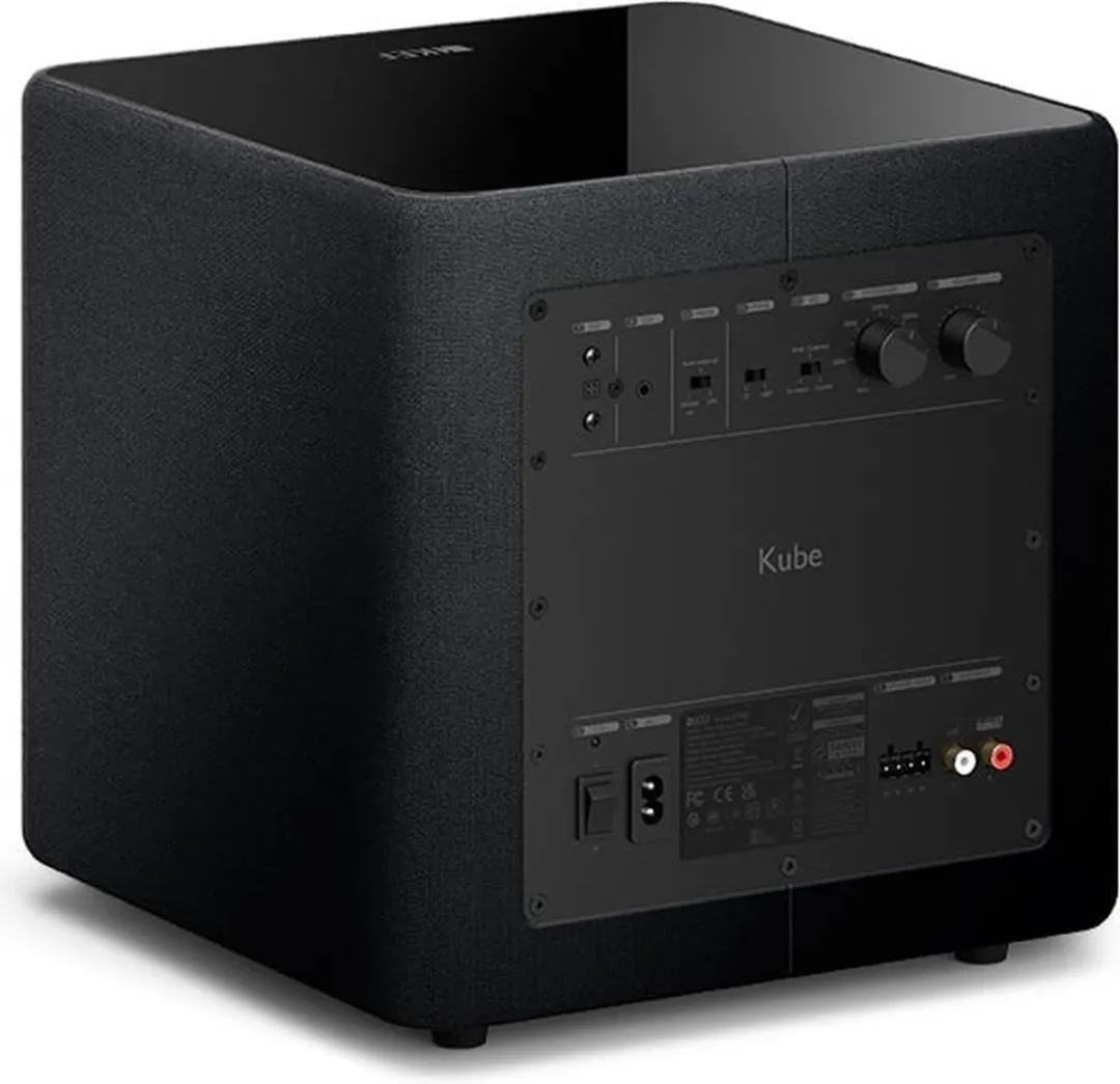 KEF Kube 8 MIE Actieve Subwoofer - Zwart
