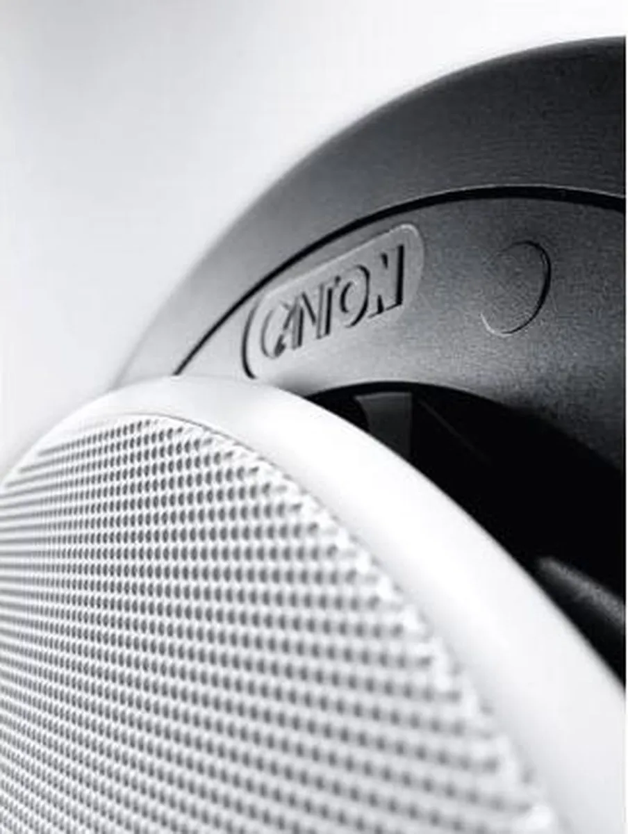 Canton InCeiling 865 Ronde Inbouwluidsprekers - 120W - Wit Rooster - afbeelding 4 van 6
