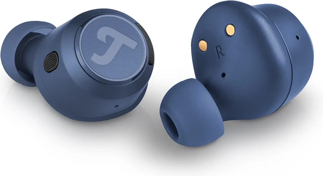Teufel REAL BLUE TWS 3 Draadloze Oortjes - IPX4 - staalblauw