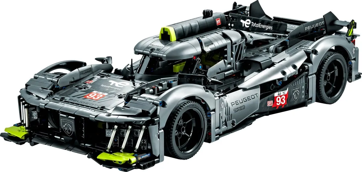 LEGO Technic 42156 Peugeot 9X8 24H Le Mans Modelauto - 1775 Stukken - afbeelding 6 van 6