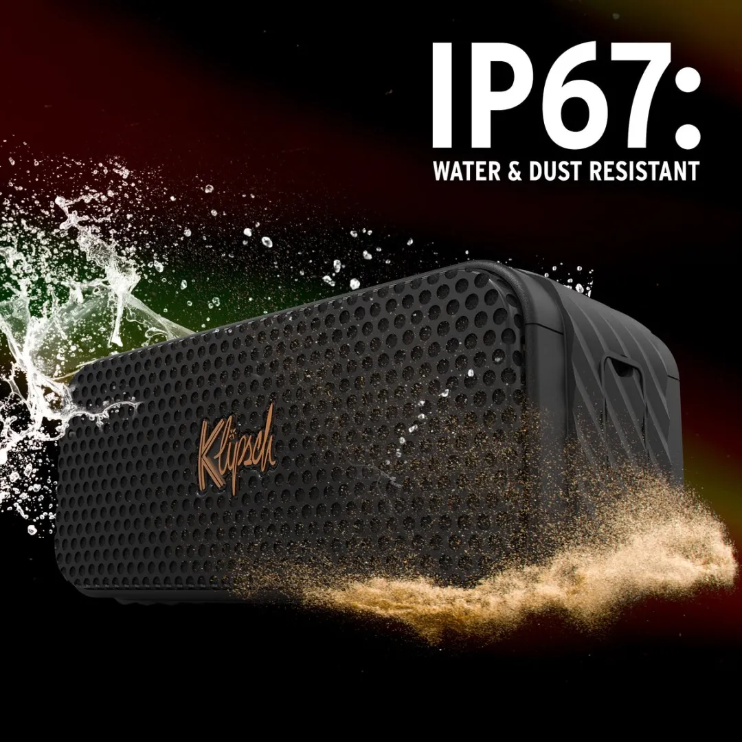 Klipsch Nashville K1072202 Bluetooth Speaker - 20W - Zwart