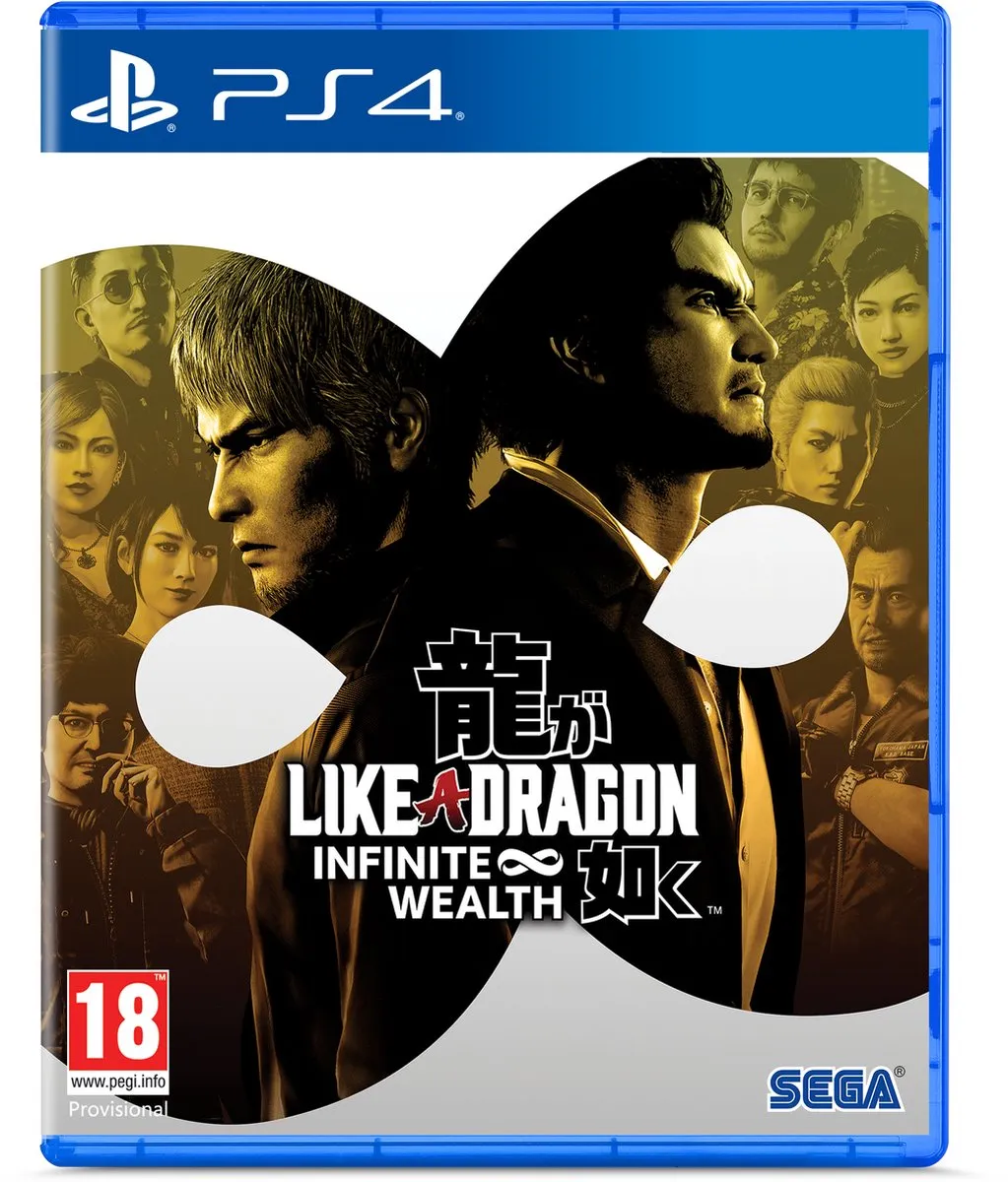 Sega Like A Dragon: Infinite Wealth PS4