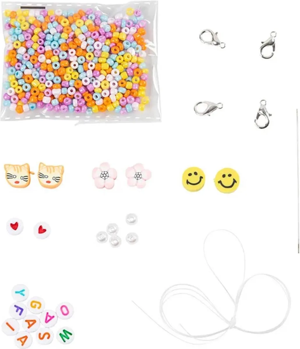 Creativ Company Mini Hobbyset Sieraden Bedels - Multicolor