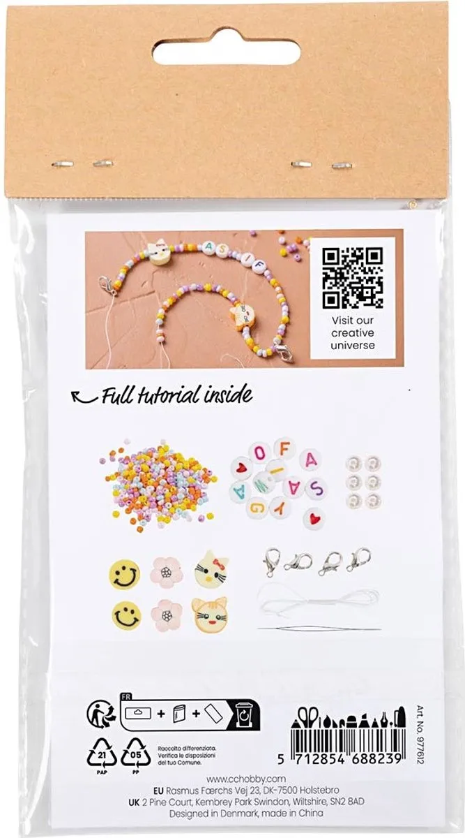 Creativ Company Mini Hobbyset Sieraden Bedels - Multicolor