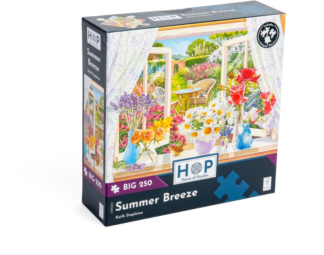 House of Puzzles Isla Summer Breeze Puzzle 250 Stuks - HP0315 - Multicolor