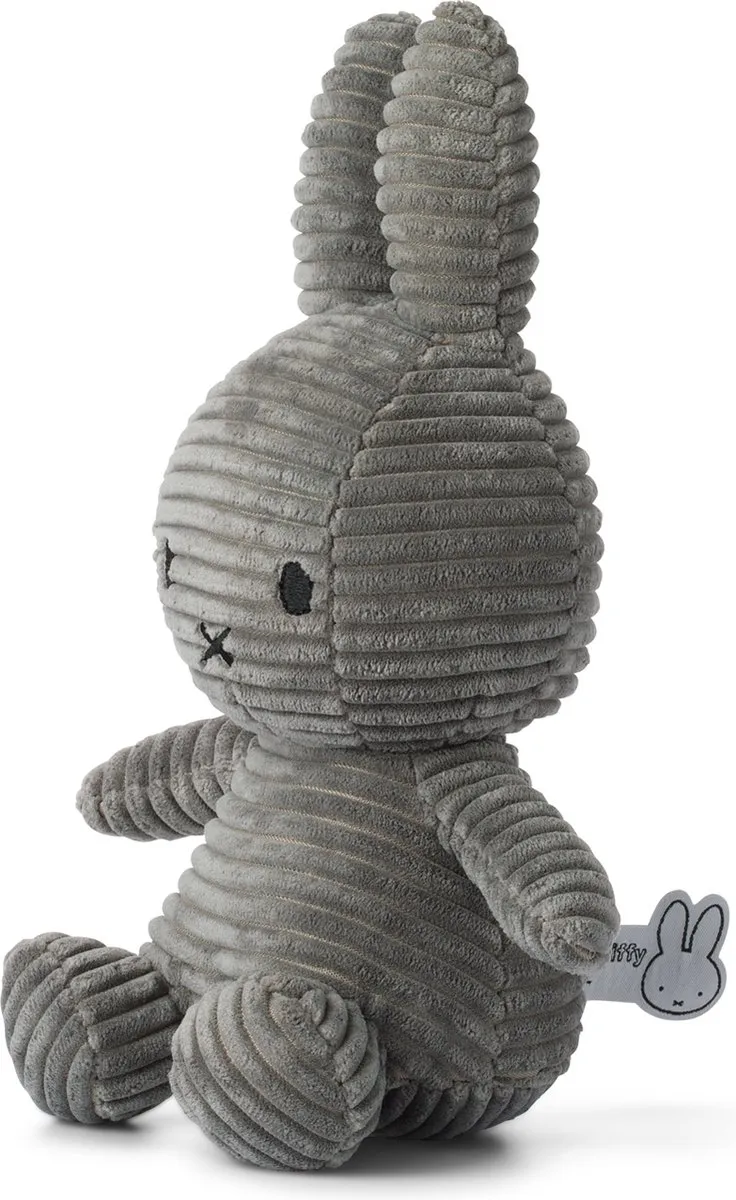Bon Ton Toys Nijntje Corduroy Pop 23cm - Grijs