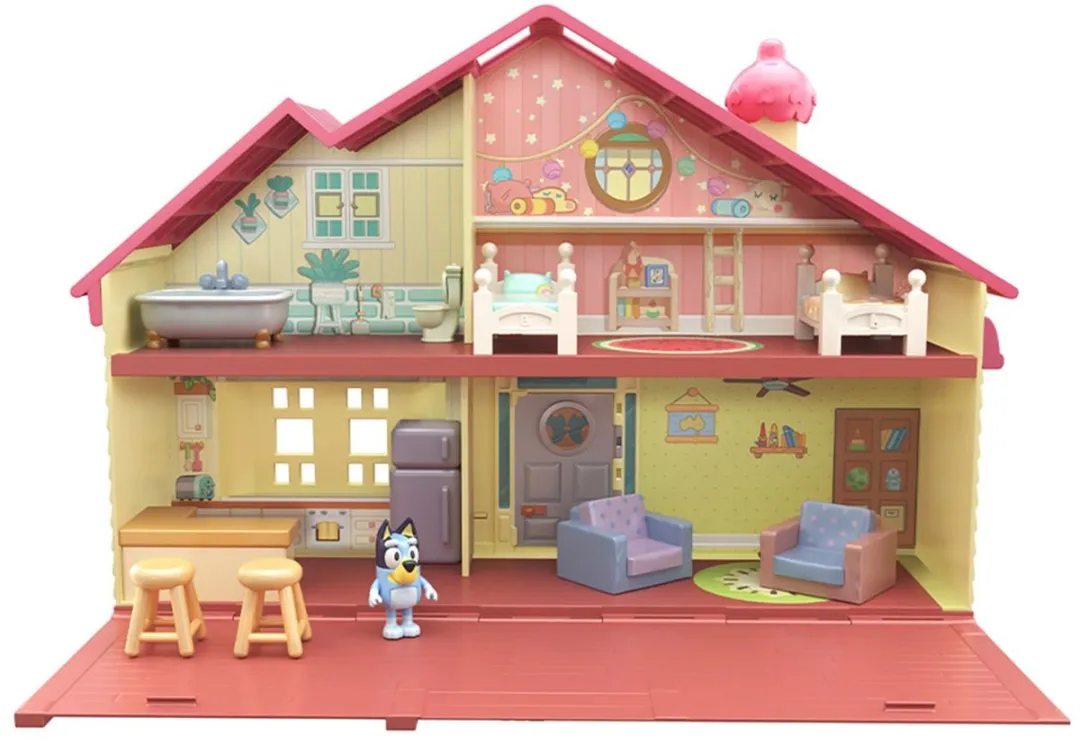 Moose Toys Bluey Speelhuis Speelset MS13024 - Multikleur