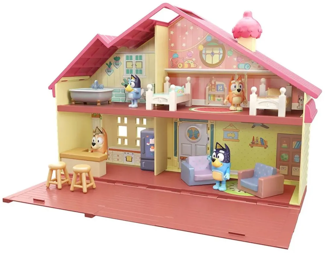 Moose Toys Bluey Speelhuis Speelset MS13024 - Multikleur