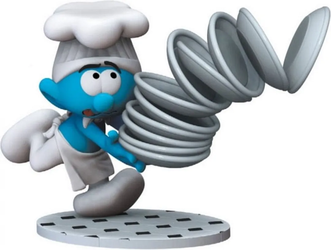 Plastoy The Smurfs Chef Beeld