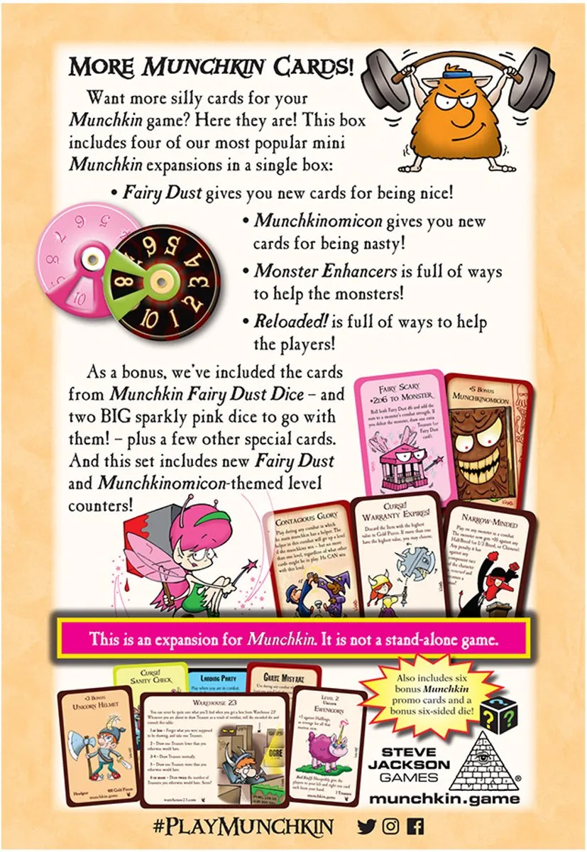 Steve Jackson Games Munchkin Game Changers Uitbreiding - Kaartspel