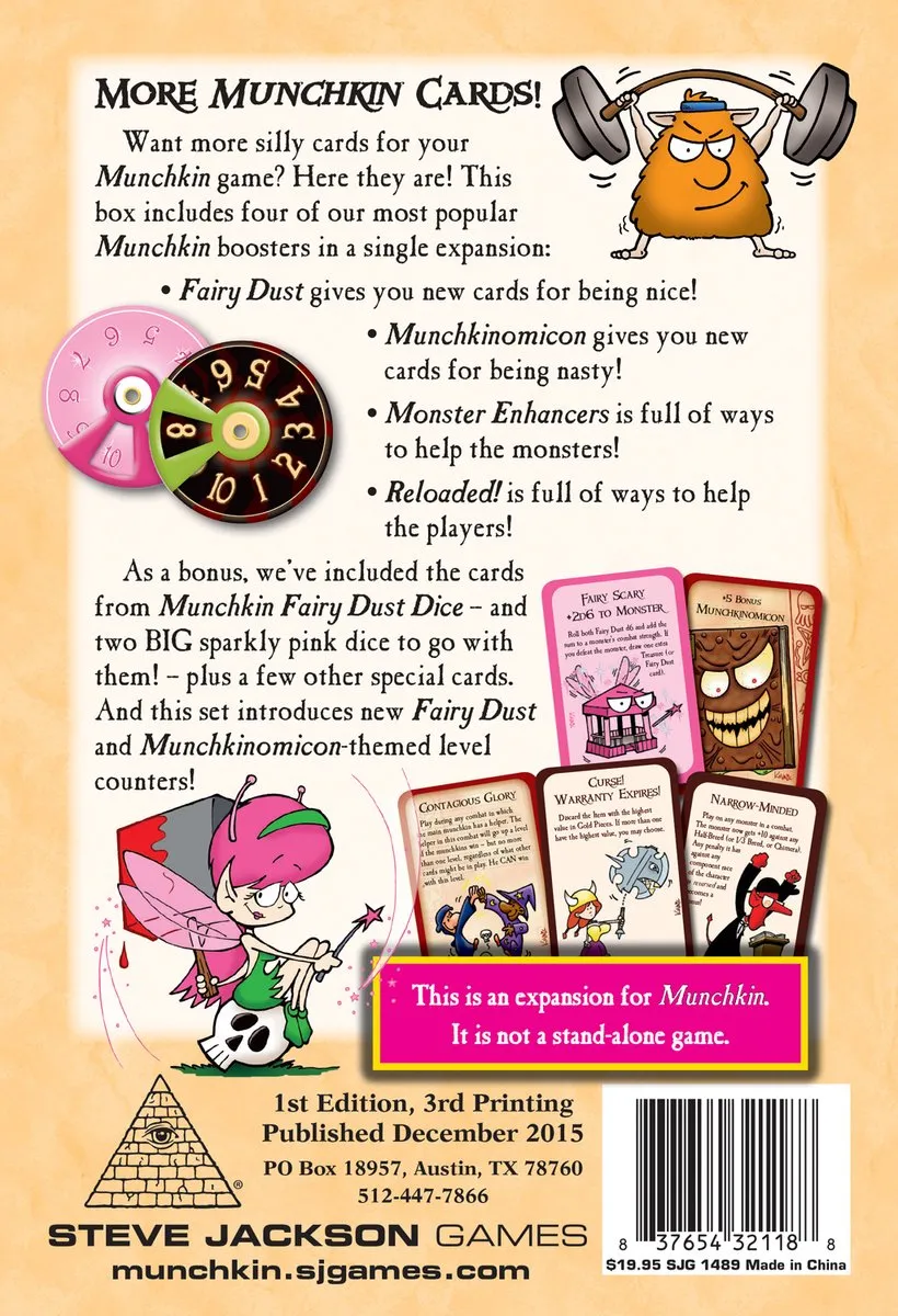 Steve Jackson Games Munchkin Game Changers Uitbreiding - Kaartspel