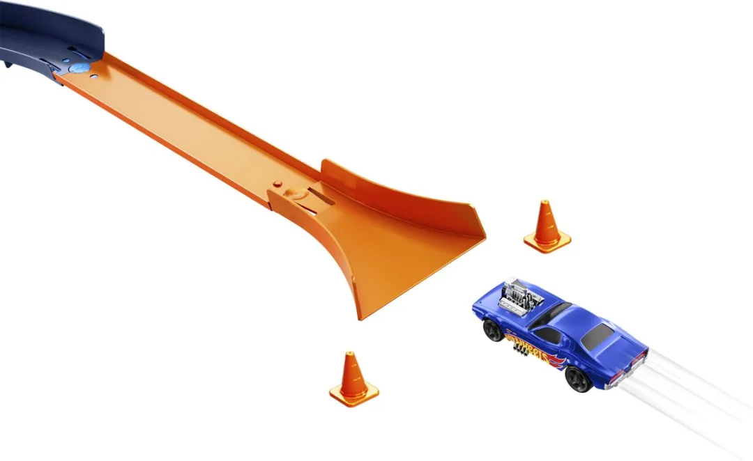 Hot Wheels RC Speed Challenge Baanset 30 Delen - Multicolor