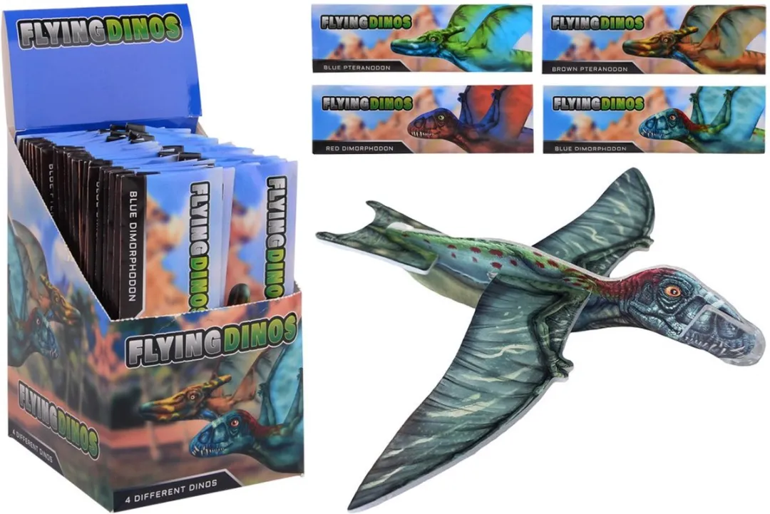 Johntoy Dinosaurus Vliegtuigje Foam - Assorti - afbeelding 6 van 6