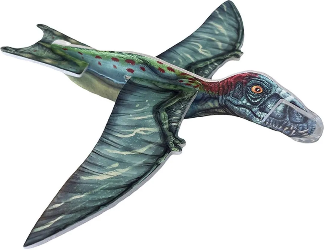 Johntoy Dinosaurus Vliegtuigje Foam