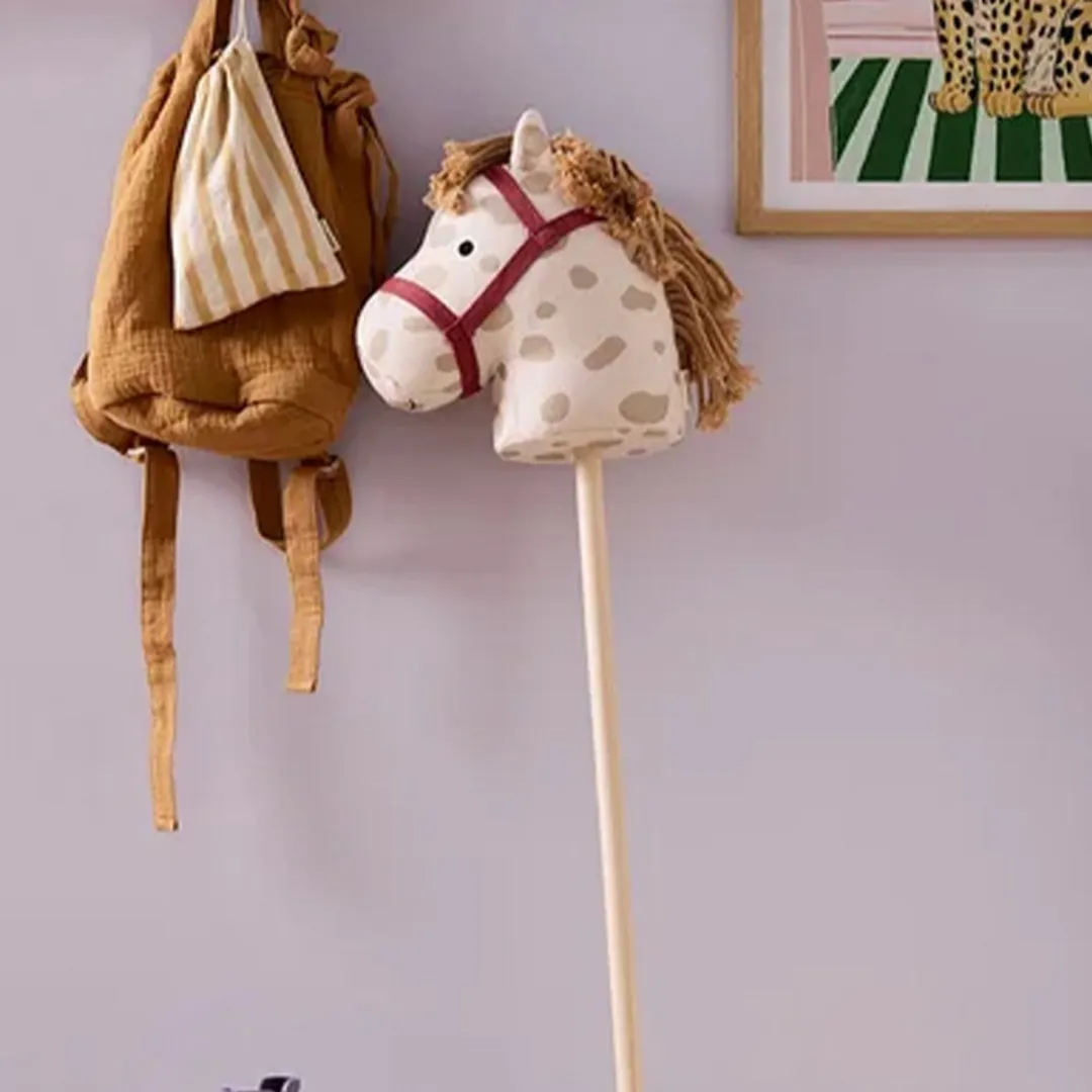 Kids Concept Stokpaard Dotty - Wit