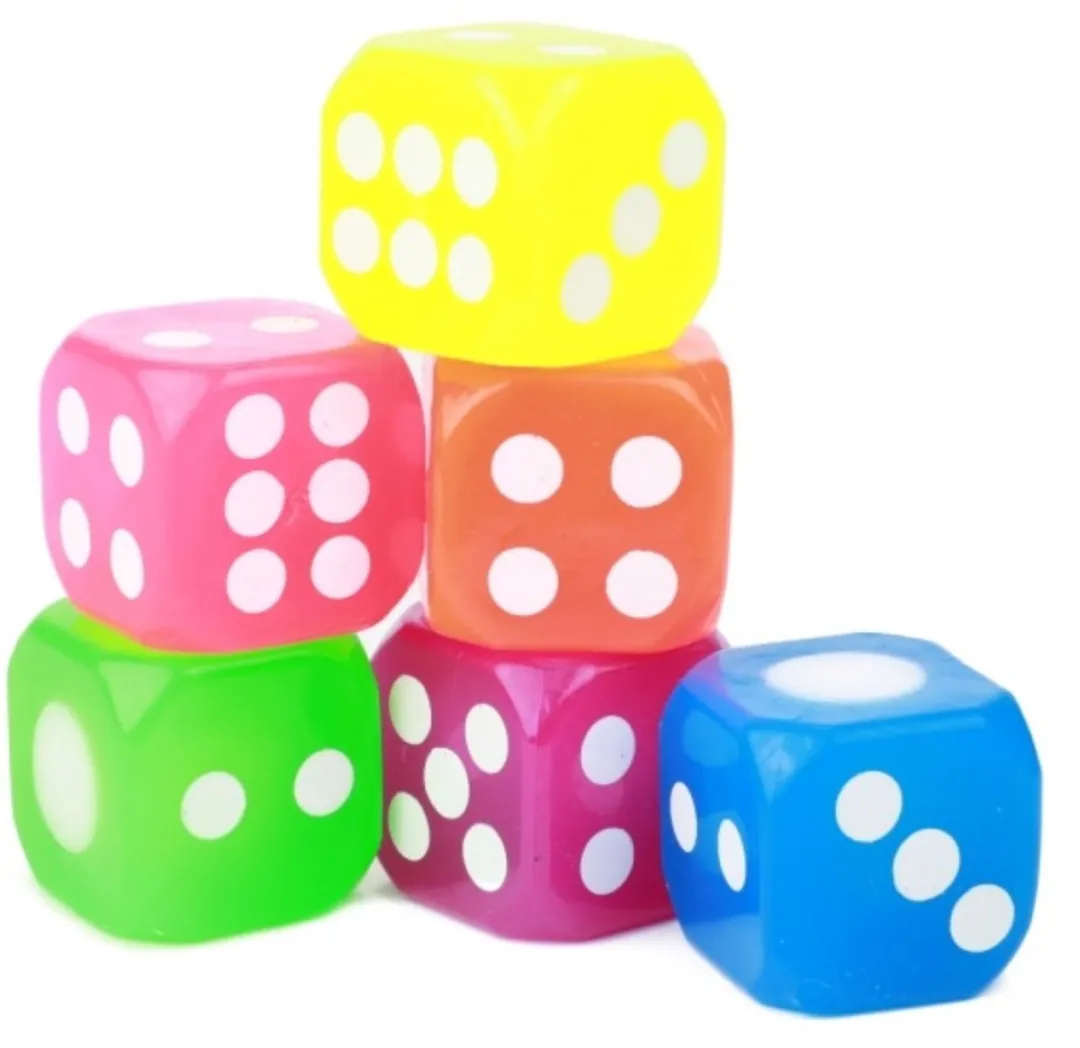 Toi-Toys Dobbelstenen 18x