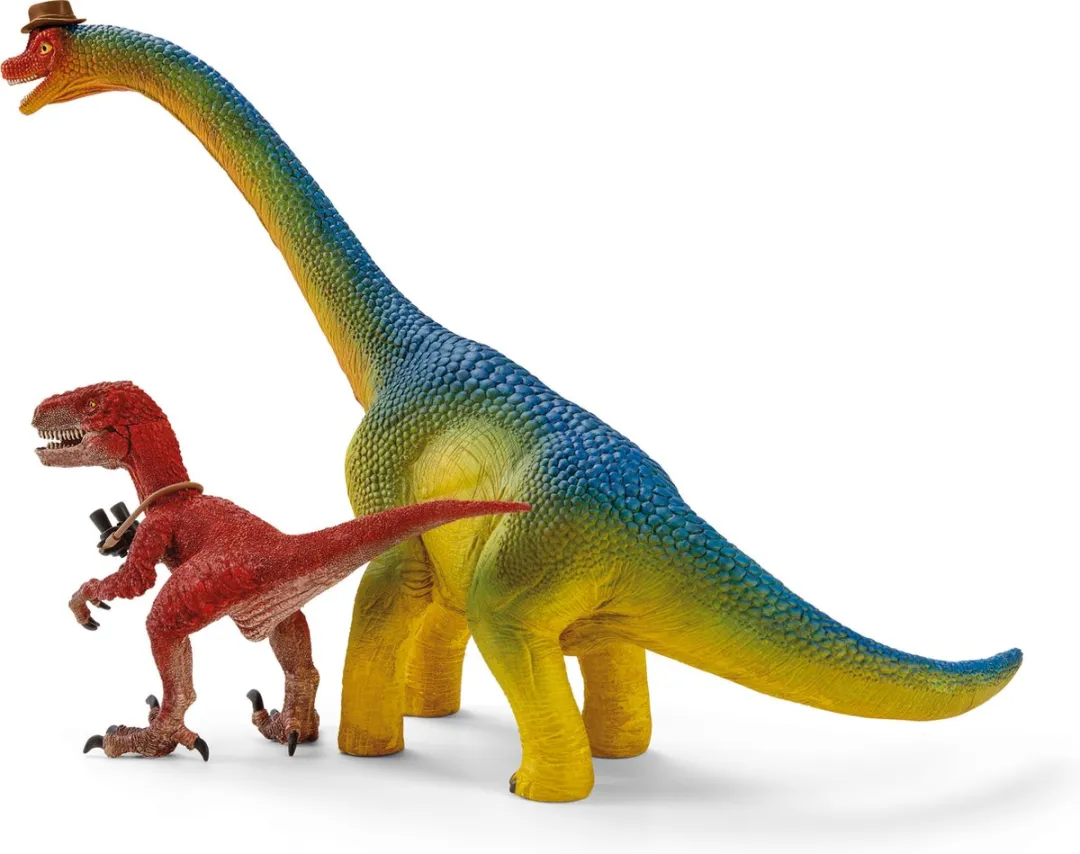 Schleich Dinosaurus Groot Dino-onderzoekstation 41462 - Multikleur